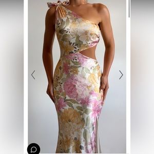 Showpo Glaucus Dress in Elegant Rose